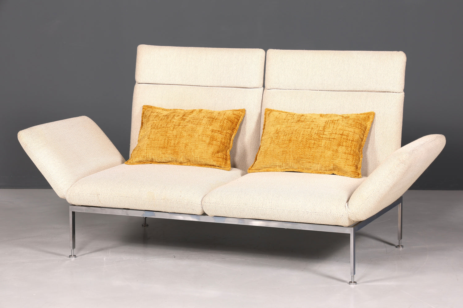 Wunderschönes Designer Brühl Roro Sofa 2 Sitzer Couch Schlafsofa Designed by Roland Meyer-Brühl Gästebett