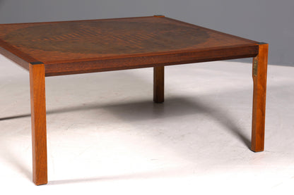F958 Finish cm Wunderschöner Mid Century Couchtisch Retro Ablagetisch Vintage Coffee Table 70er Jahre Wohnzimmertisch