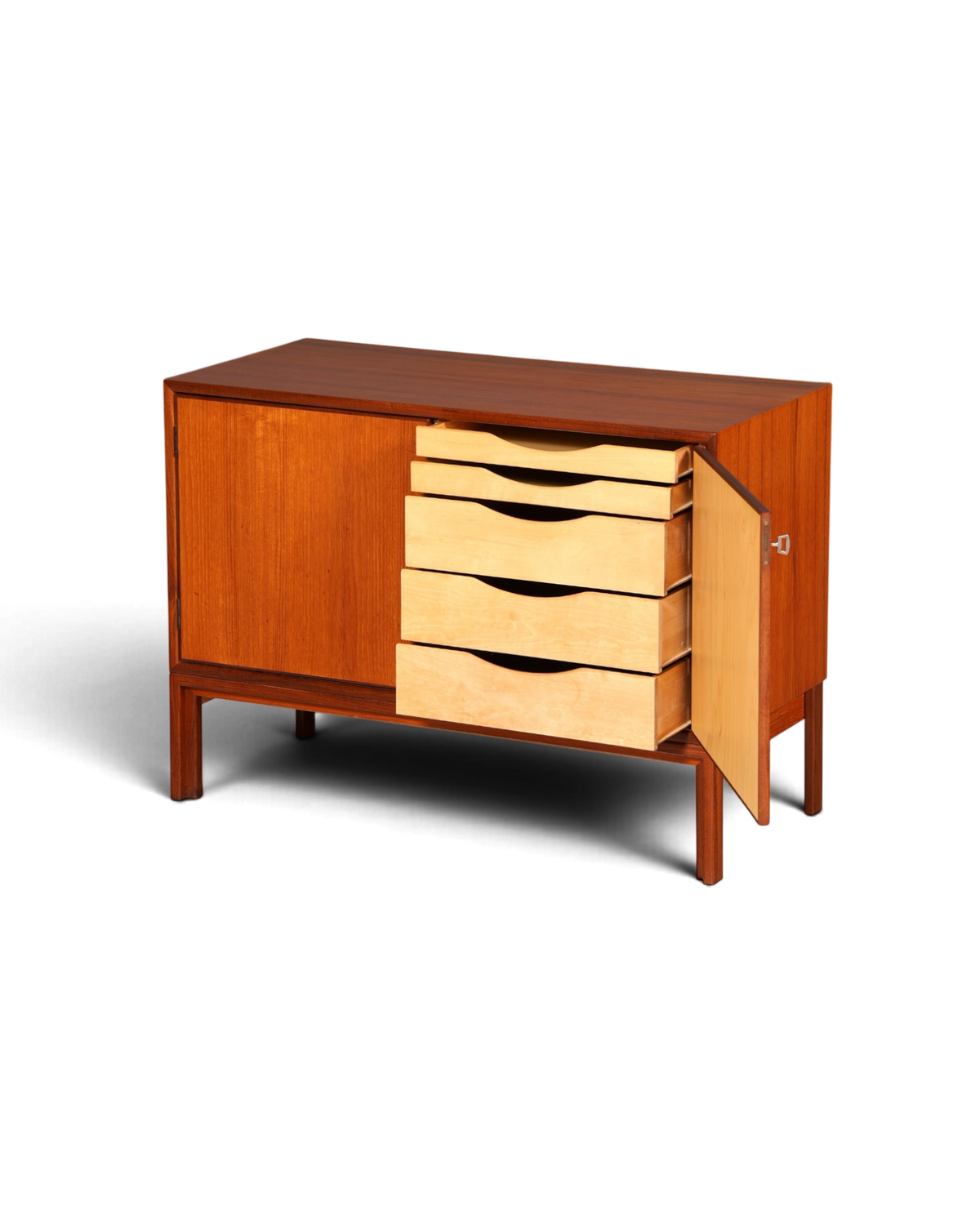 G445 Finish Wunderschöne Mid Century Kommode Vintage Schrank Retro Flur Kommode 60s Regal Sideboard (Kopie 2)