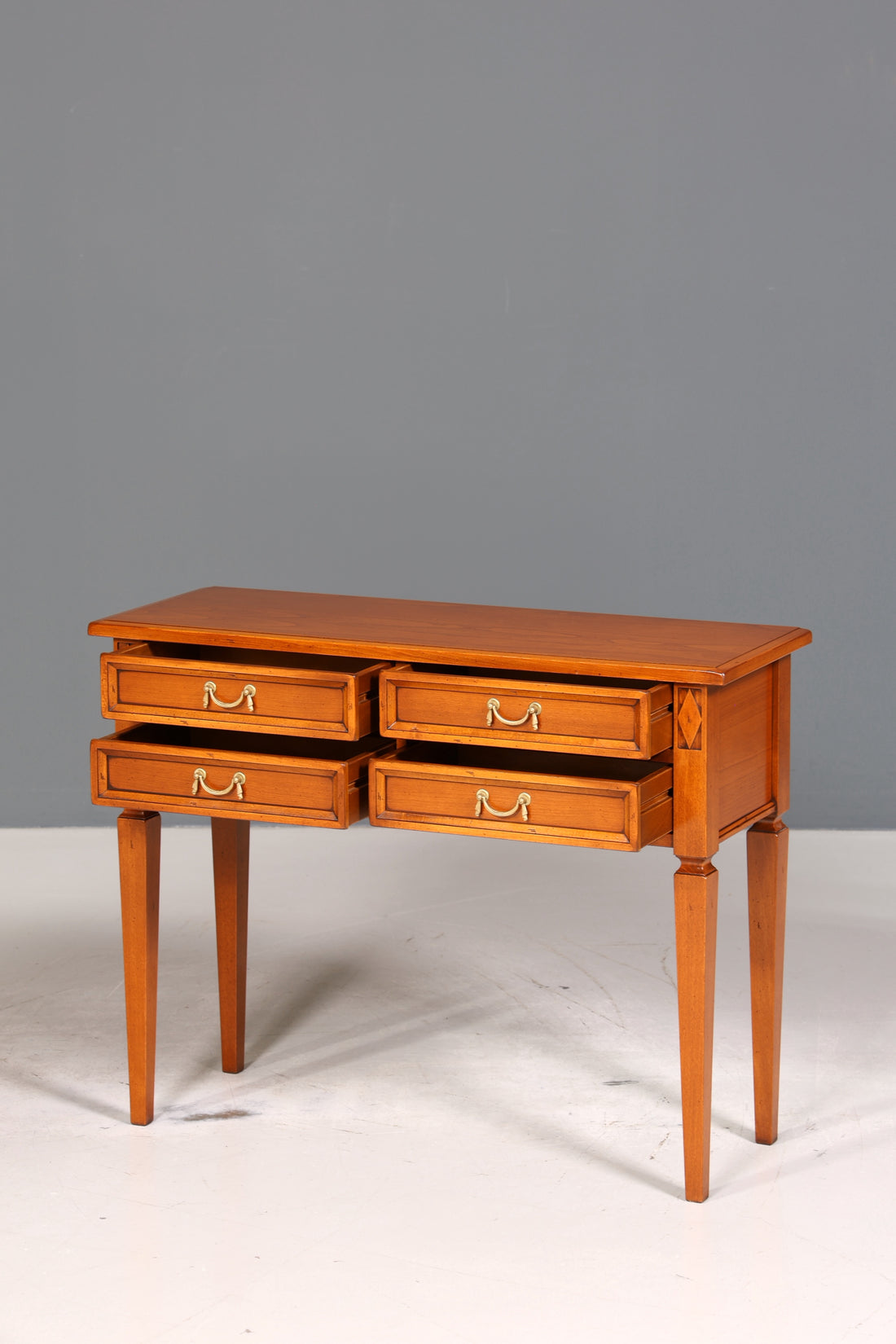 Wunderschöner Original Selva Villa Borghese Tisch massiv Holz Kommode Konsolentisch Ablagetisch Schreibtisch