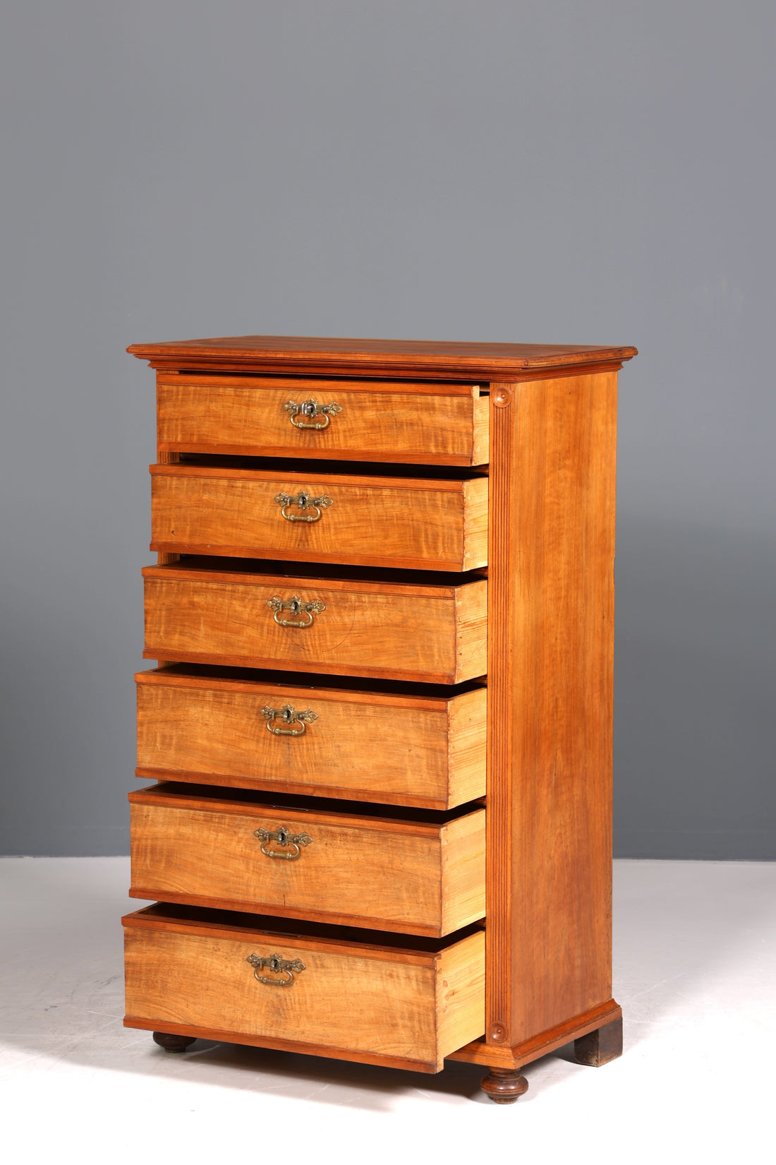 Wunderschönes Gründerzeit Vertiko Louis Philippe Kommode um 1880 Schubladenkommode