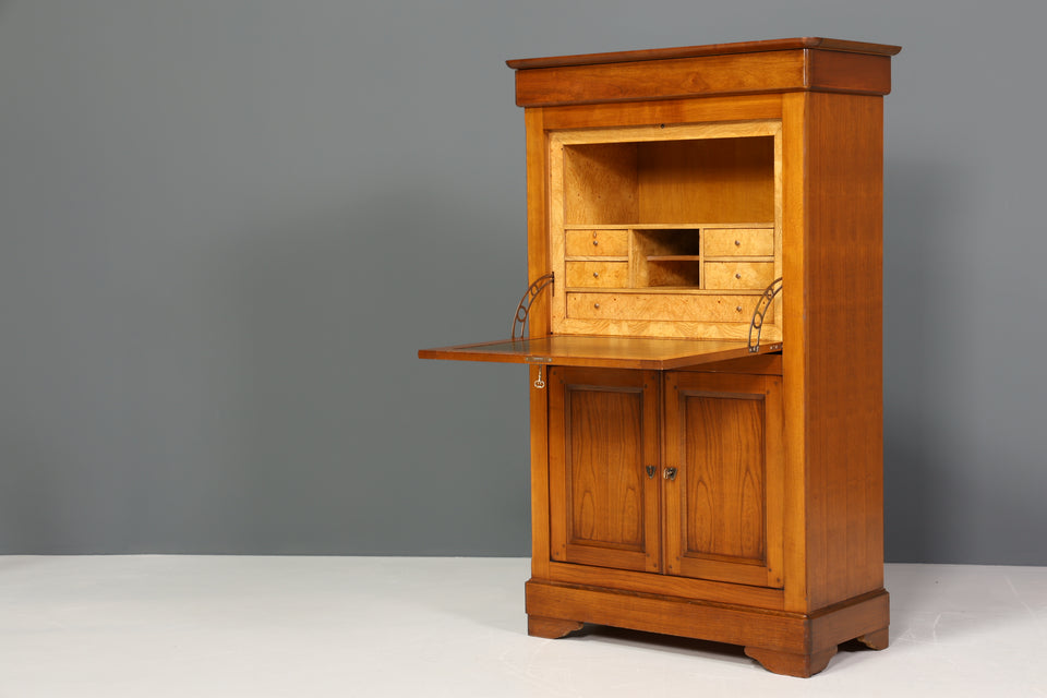 Traumhafter Sekretär im Biedermeier Stil echt Holz Schrank