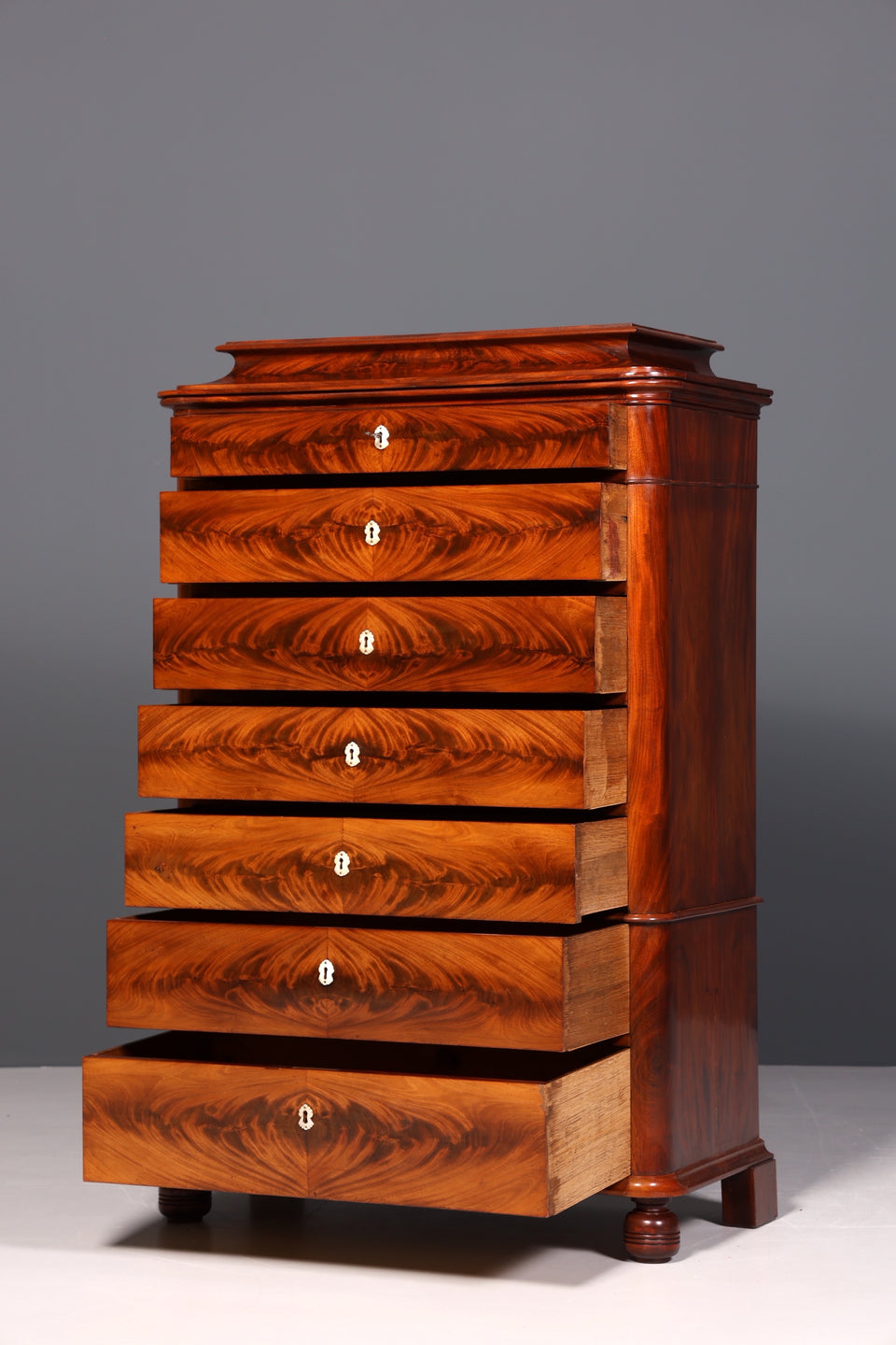 Louis Philippe Chiffoniere um 1880 Gründerzeit Schrank Semainier