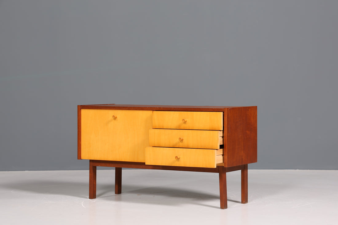 Wunderschöne Mid Century Kommode Vintage Schrank Retro Flur Kommode 60s Schubladenkommode