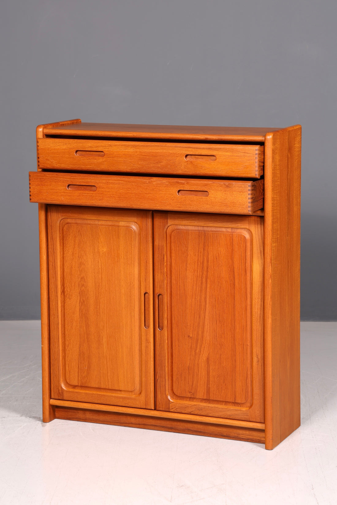 Noble Dyrlund mid-century teak cabinet Danish highboard dresser laundry cabinet vintage 60s Danish design