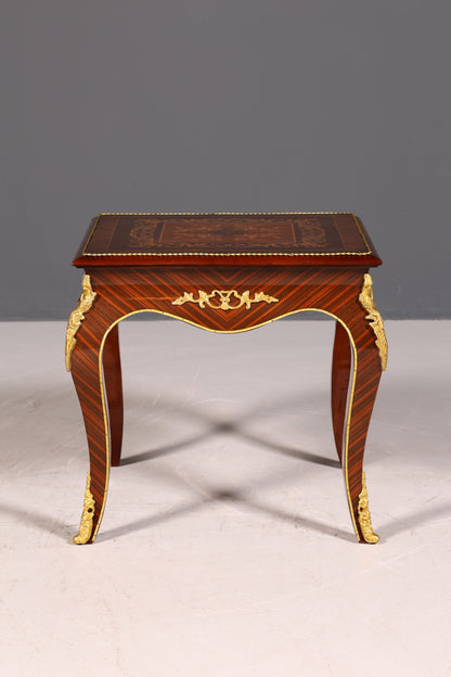 Wunderschöner Barock Stil Louis XV Couchtisch Antik Stil Ablagetisch Beistelltisch