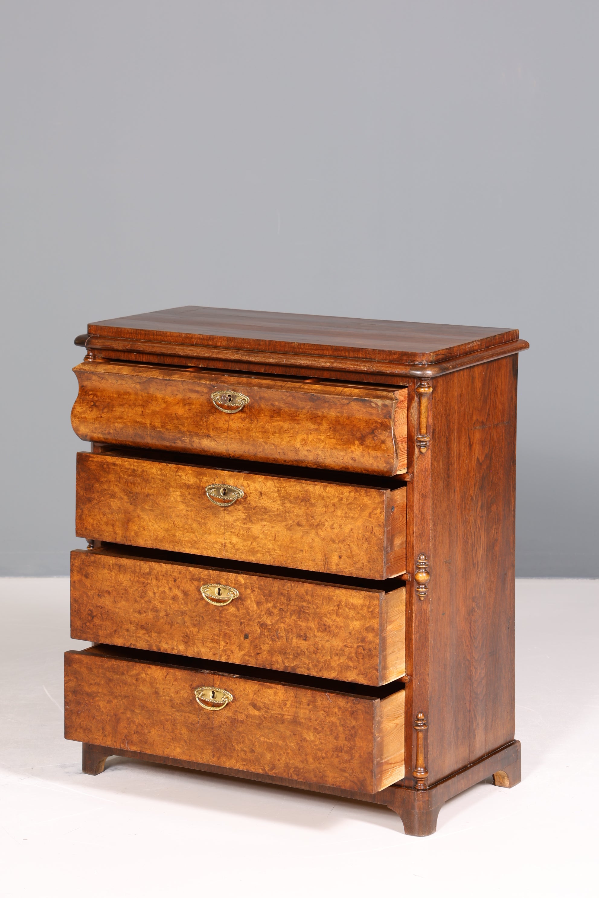 Wunderschöne Louis Philippe Kommode Gründerzeit Schubladen Kommode Sideboard um 1880