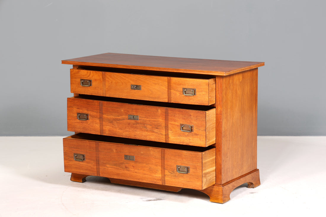 Traumhaftes Jugendstil Sideboard Antik Eiche Kredenz Schrank Buffet Anrichte Schubladenkommode