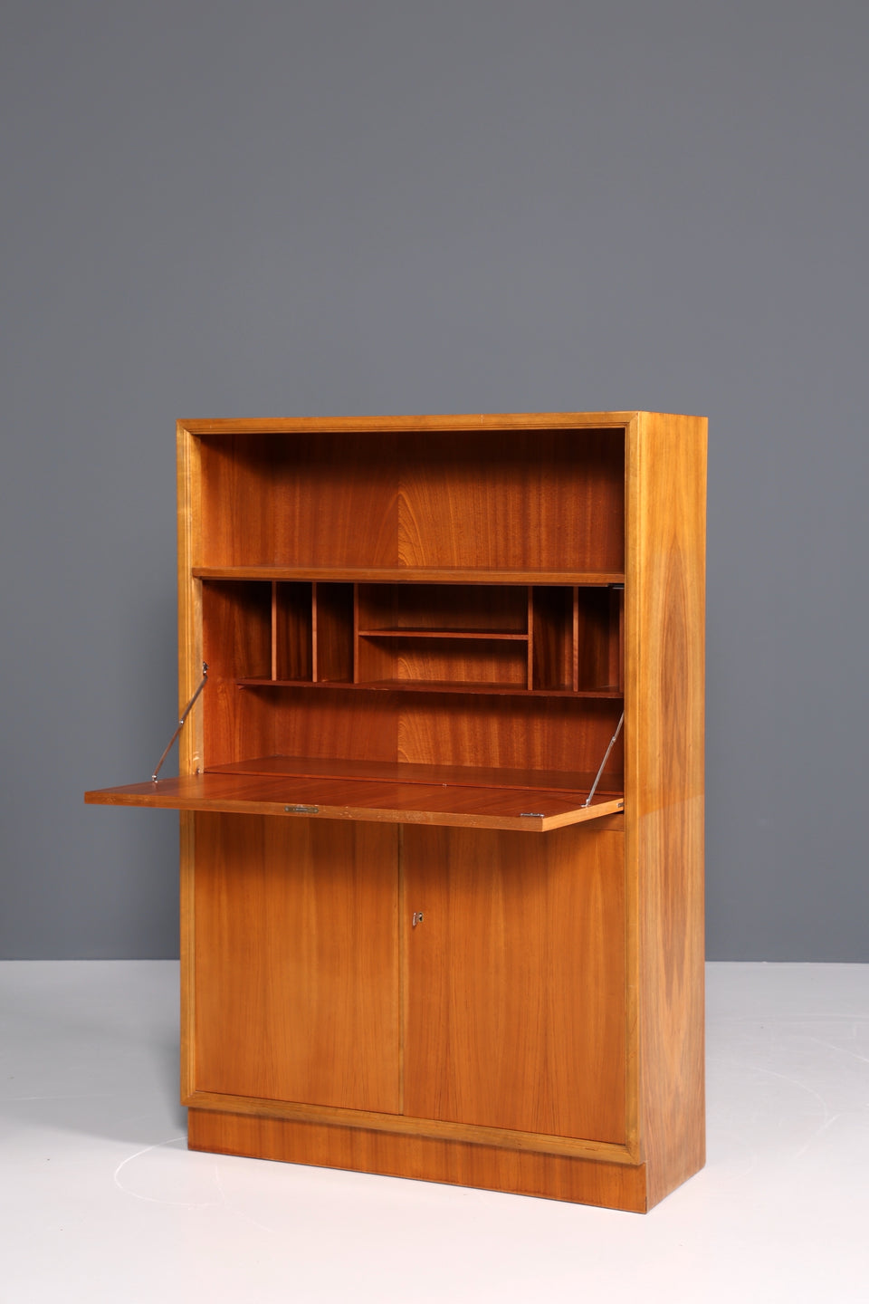 Wunderschöner Mid Century Highboard Vintage Sekretär