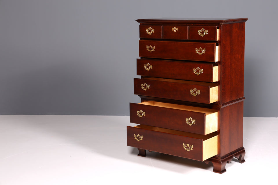 Edles Vertiko der Marke Drexel Heritage Schrank USA Antik Stil Highboard