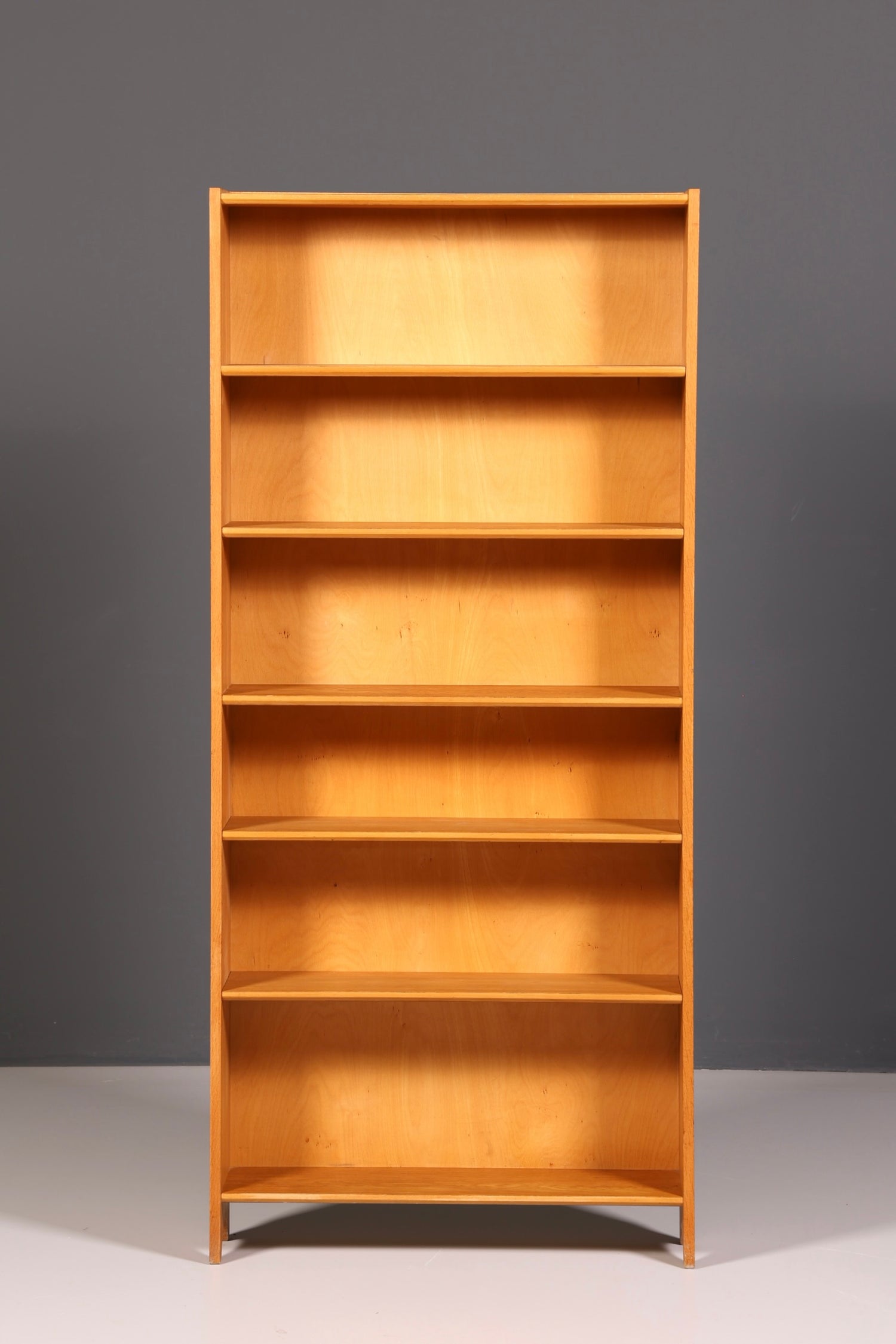 Schlichtes Mid Century Regal Vintage Bücherregal Schrank Buchablage 60s Bookshelf