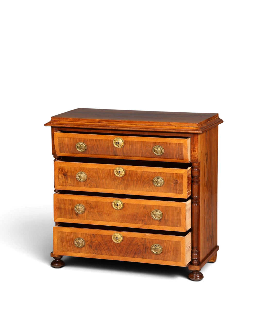 Stilvolle Gründerzeit Kommode Jugendstil Antik Sideboard Schubladenkommode Wäschekommode