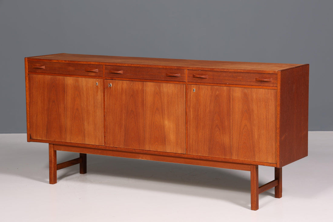 Mid Century Sideboard &quot;Ulferts- Made in Sweden&quot; Teak Holz Schrank Retro Kommode Vintage 60er Jahre
