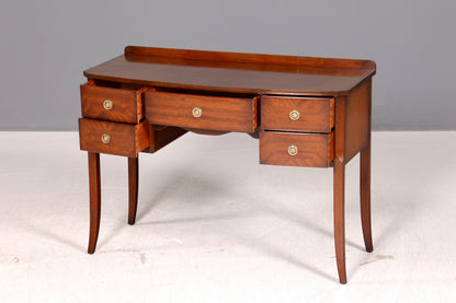 Edler Englischer Konsolentisch Regency Stil Mahagoni Schreibtisch Frisiertisch Beistelltisch Antik Vintage