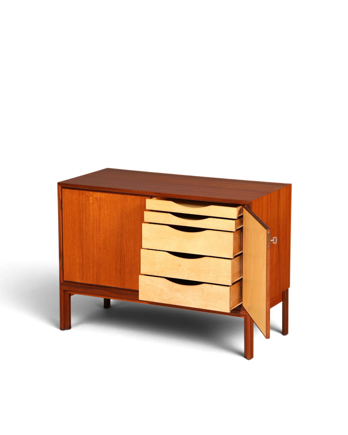 G445 Finish Wunderschöne Mid Century Kommode Vintage Schrank Retro Flur Kommode 60s Regal Sideboard (Kopie 2)