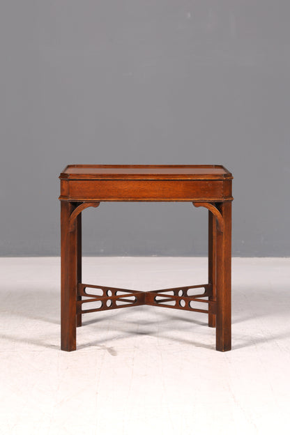 Edler Englischer Beistelltisch der Marke Bevan Funnell Mahagoni Side Table Ablagetisch Antik Vintage