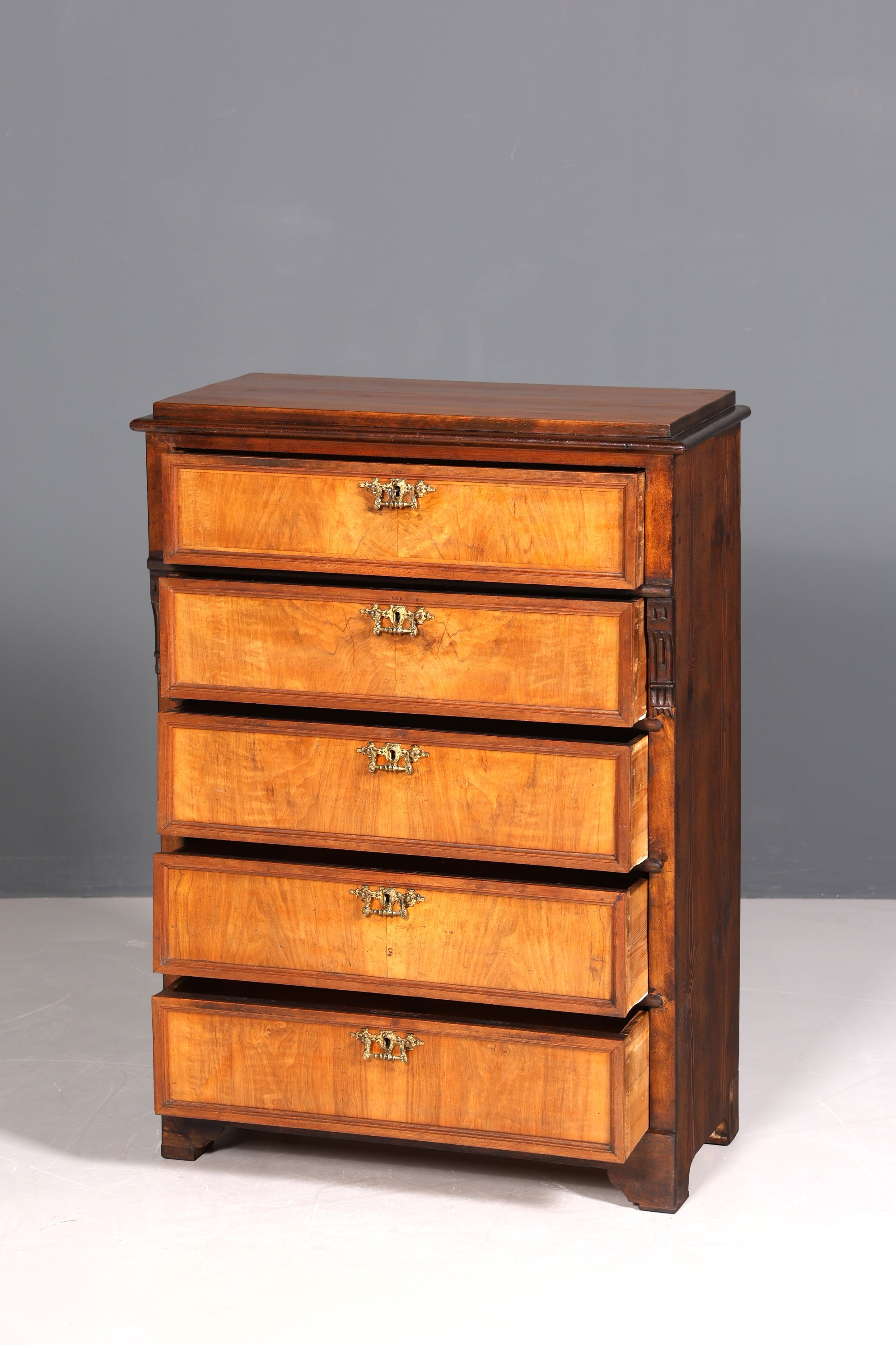 Traumhafte Gründerzeit Kommode Jugendstil Schubladenkommode Antik Vertiko Wäschekommode