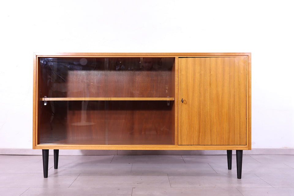Wunderschönes Mid Century Sideboard Vintage Vitrine 60s Schrank Kommode