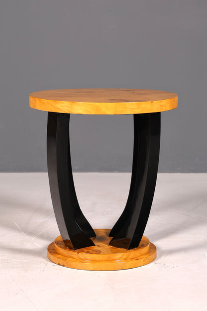 Traumhafter Art Deco Stil Beistelltisch Antik Stil Tisch Luxus Couchtisch Birke Ablagetisch