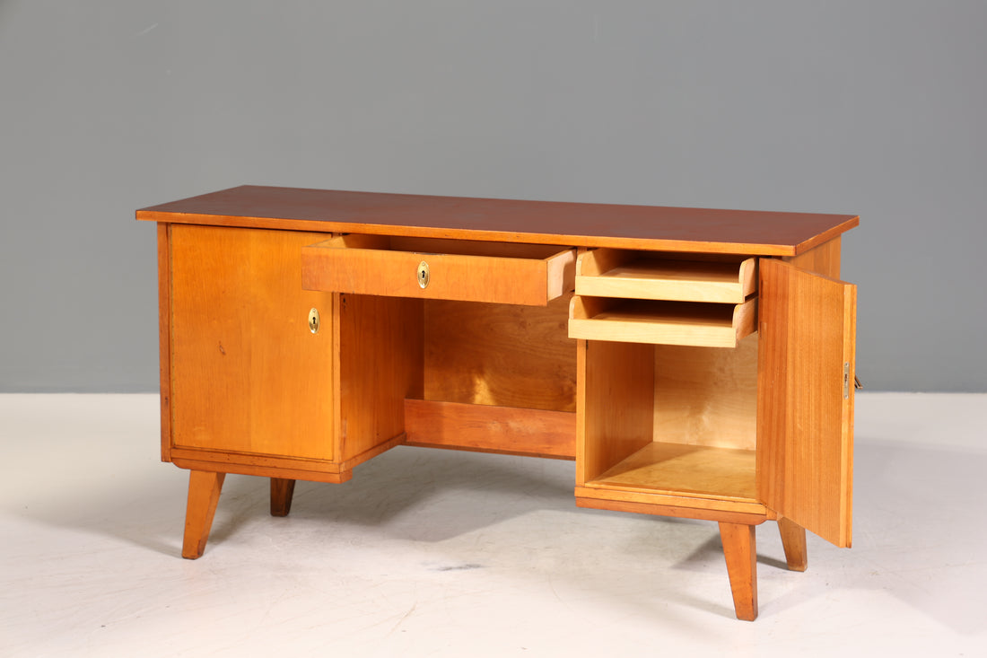 Wunderschöner Mid Century Schreibtisch Danish Design Bürotisch Vintage Office Table