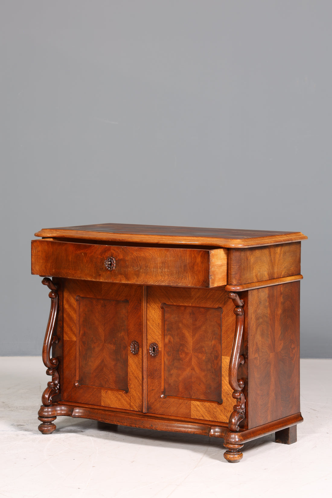 Traumhafte Louis Philippe Kommode Biedermeier Antik Schrank Sideboard um 1880