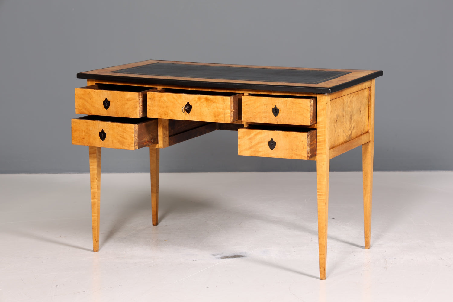 Wunderschöner Biedermeier Schreibtisch Bürotisch Antik Office Desk Tisch