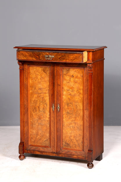 Stylish Gründerzeit cabinet, antique vertiko, Art Nouveau chest of drawers, hallway cabinet, solid wood