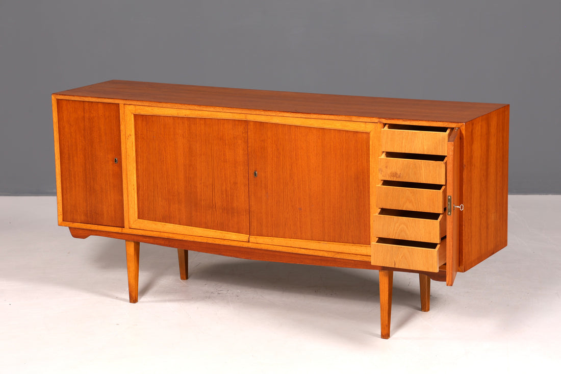 G330 Finish Wunderschönes Mid Century Sideboard Vintage TV Kommode 60s Schrank (Kopie)