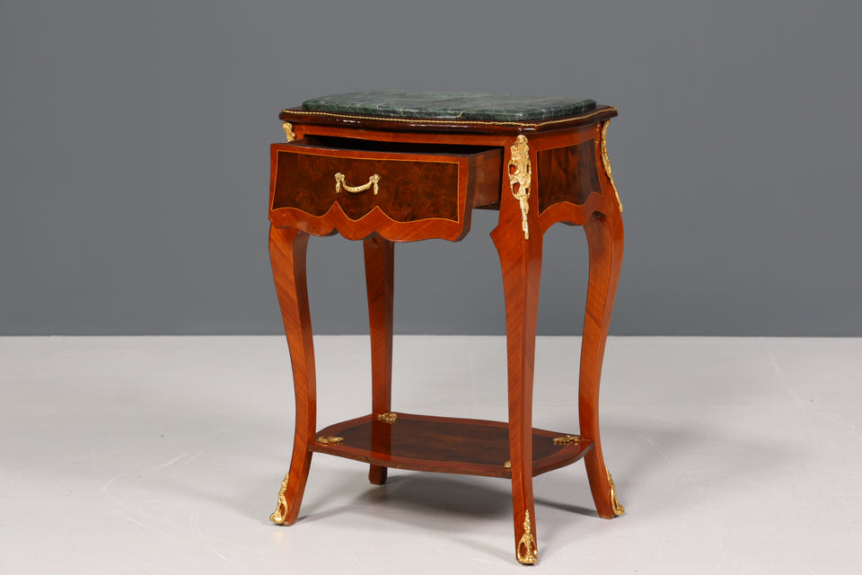 Traumhafte Barock Louis XV Beistelltisch massiv Ablage