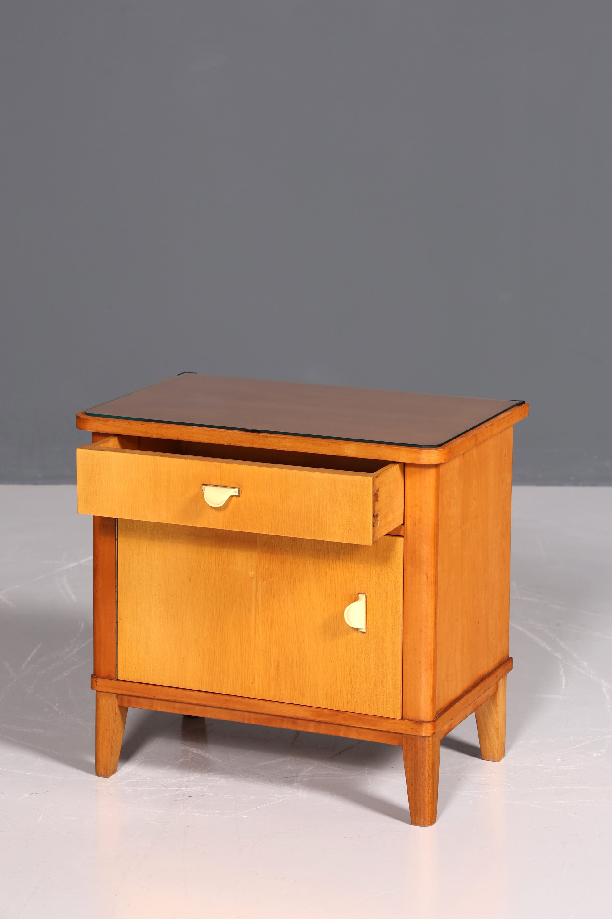 Wunderschöne Mid Century Kommode Vintage Nachttisch 60s Nightstand 1 von 2
