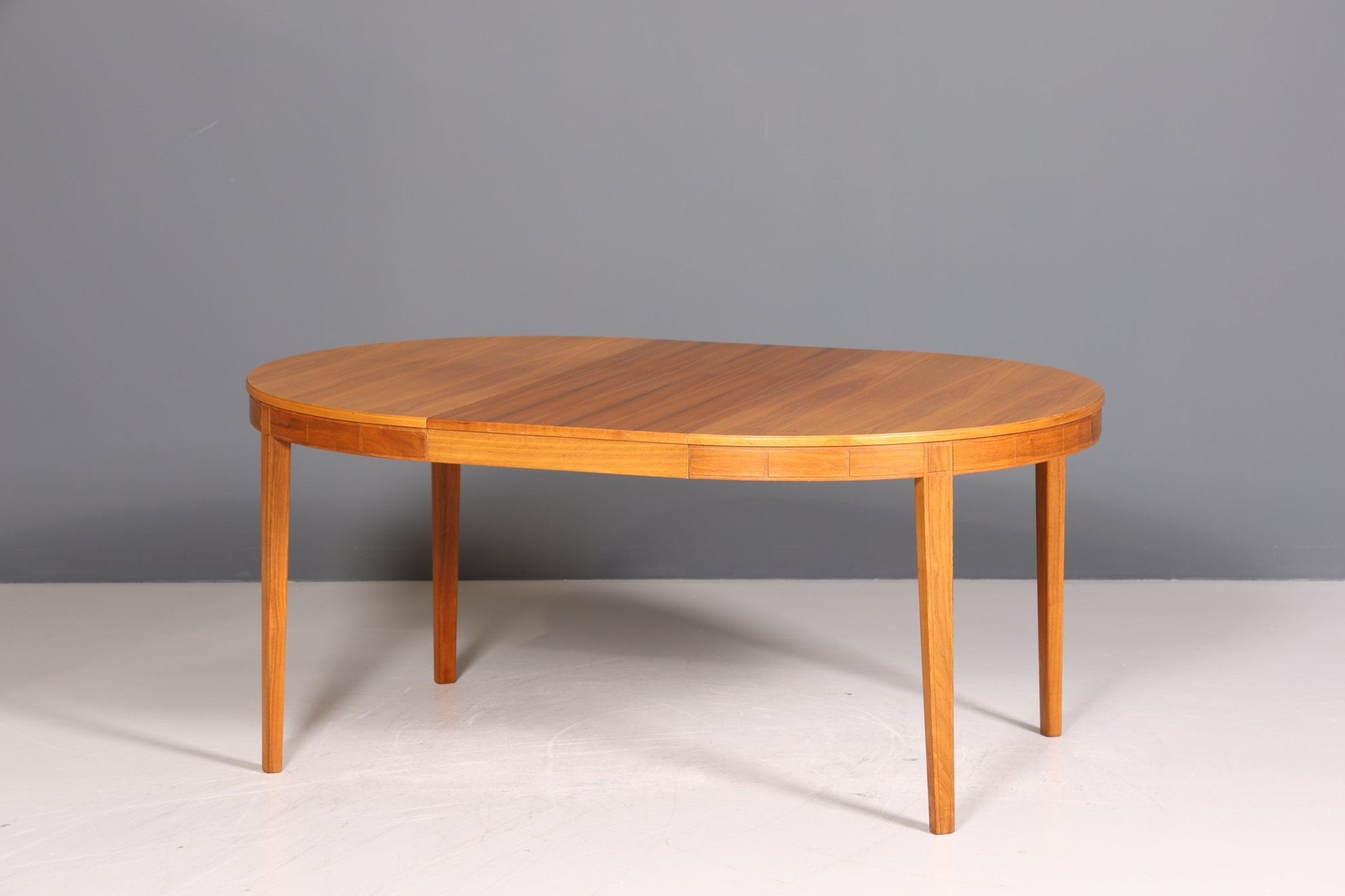 Dreamy Mid Century dining table real wood Danish design table extendable kitchen table 60s table
