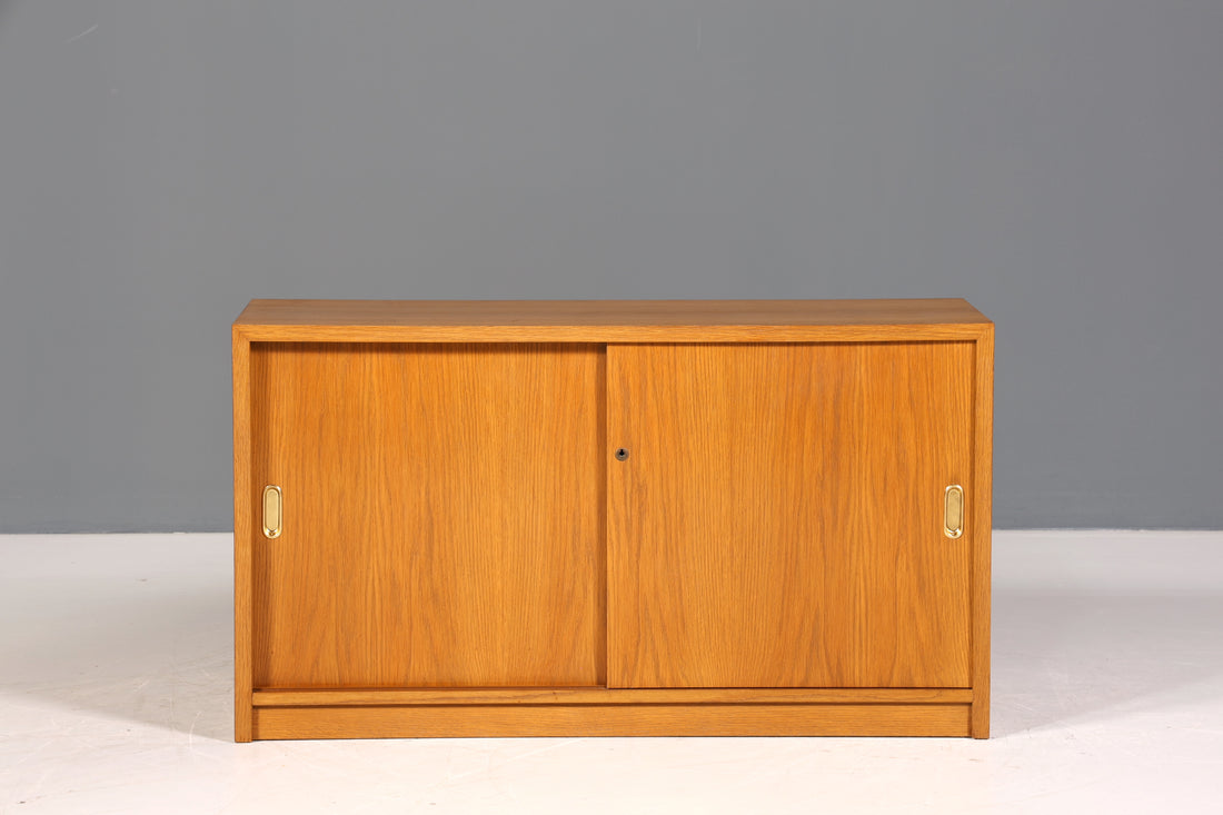 Wunderschöne Mid Century Kommode Vintage Schiebetür WB Schrank 60er Jahre 3 von 4