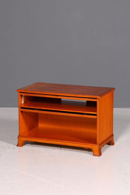 Edle Original Heldense Kommode Eibe Englisch 60s Hifi Schrank TV Schrank Klappschrank Vintage