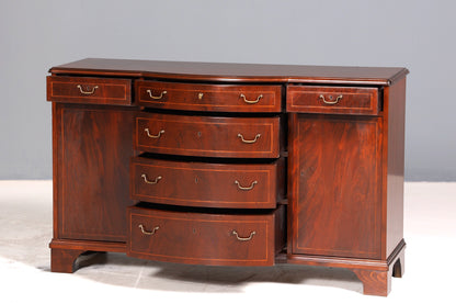 Wunderschönes Englisches Sideboard Mahagoni Schrank Antik 60s Buffetschrank Kommode 2 von 2