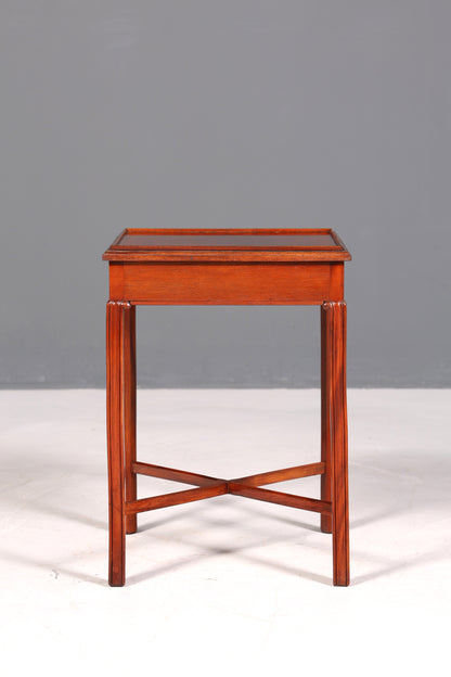 Traumhafter Englischer Tisch Beistelltisch Englisch Antik Stil Mahagoni Ablagetisch