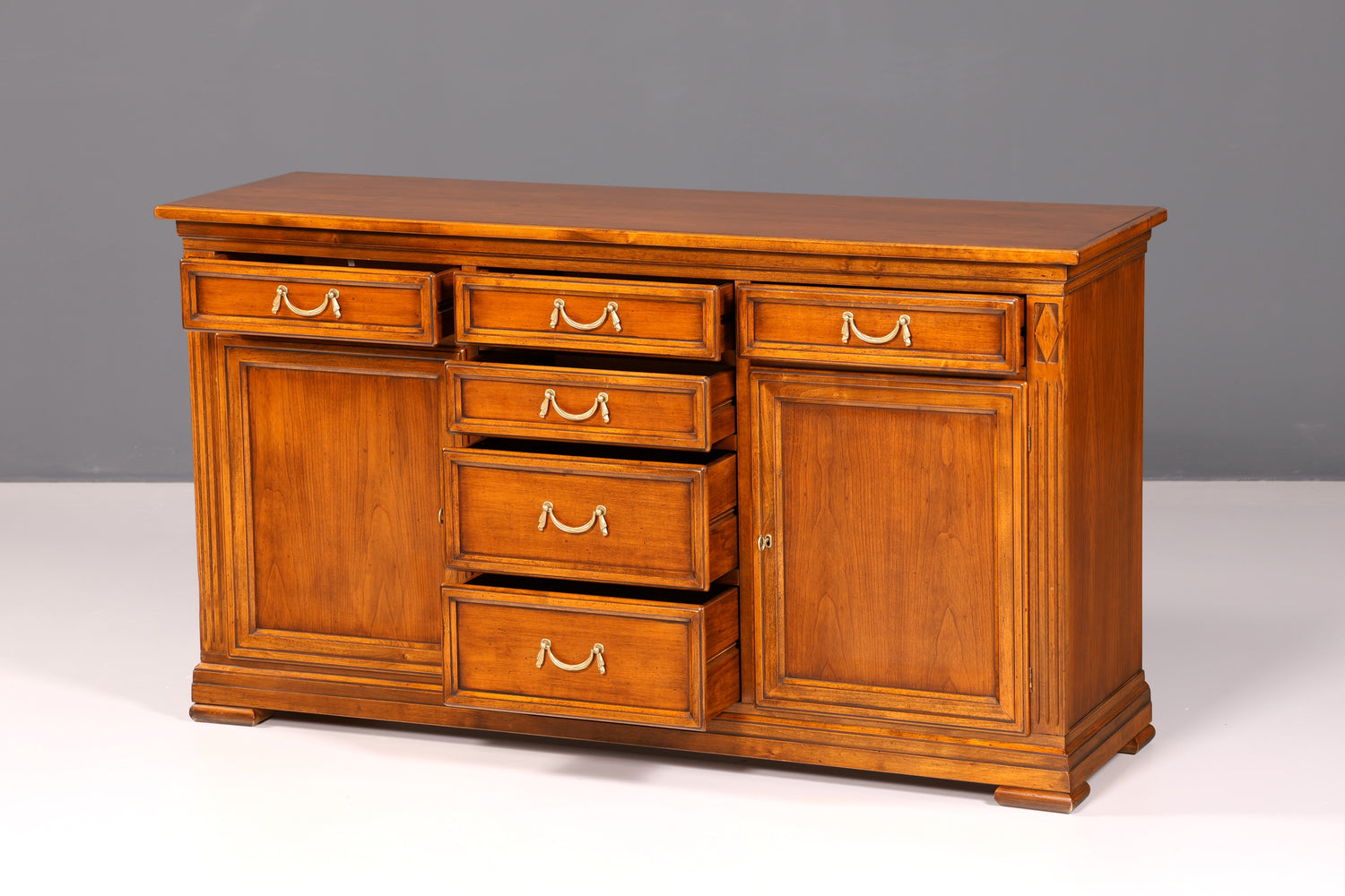 Wunderschönes Original Selva Sideboard Villa Borghese Antik Stil Schrank Kommode Buffet Anrichte