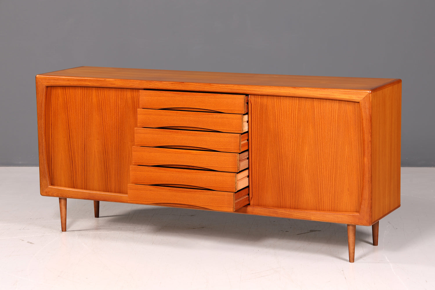 Original Dyrlund Schrank Mid Century Sideboard Danish Design Teak Holz TV Schrank 60s Buffet