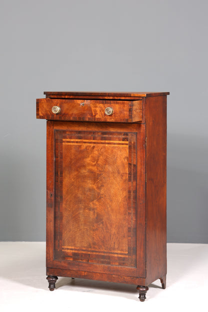 Traumhafter Gründerzeit Schrank Empire Vertiko Spätbiedermeier Halbschrank