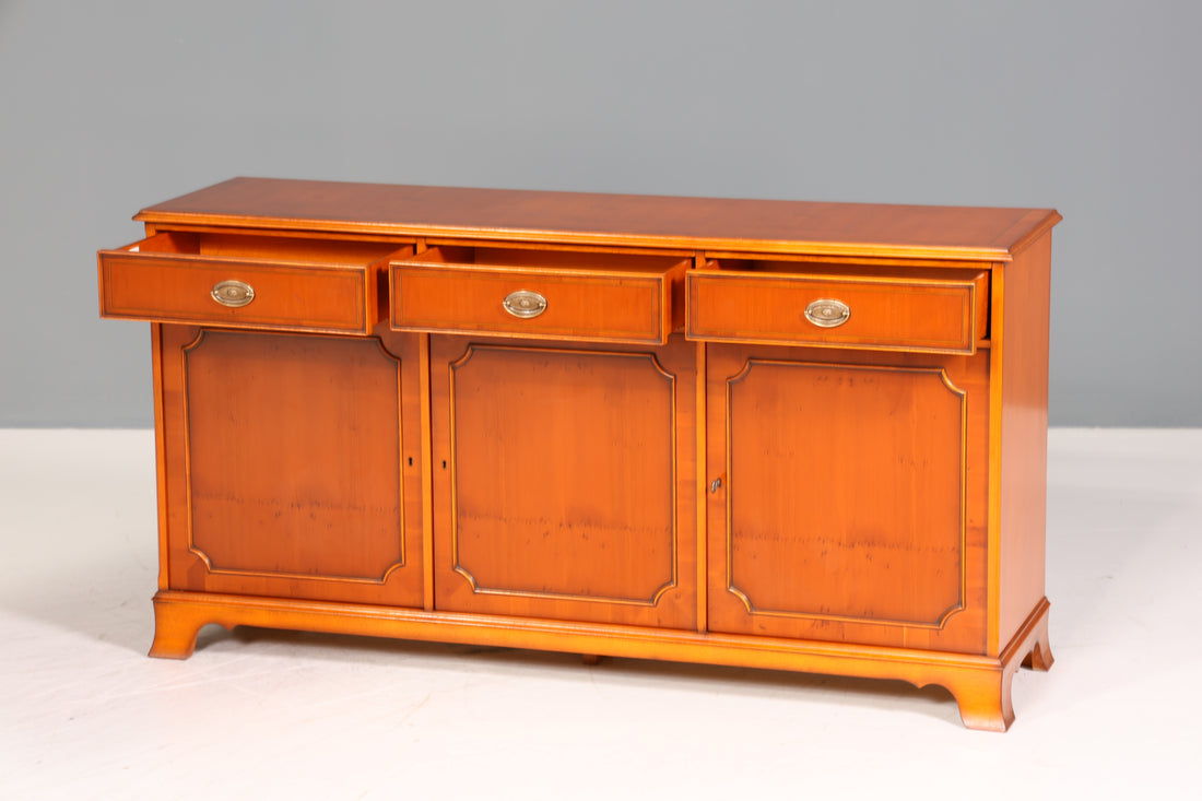 Traumhaftes Englisches Sideboard Original Heldense Buffet Antik Stil Schrank Anrichte