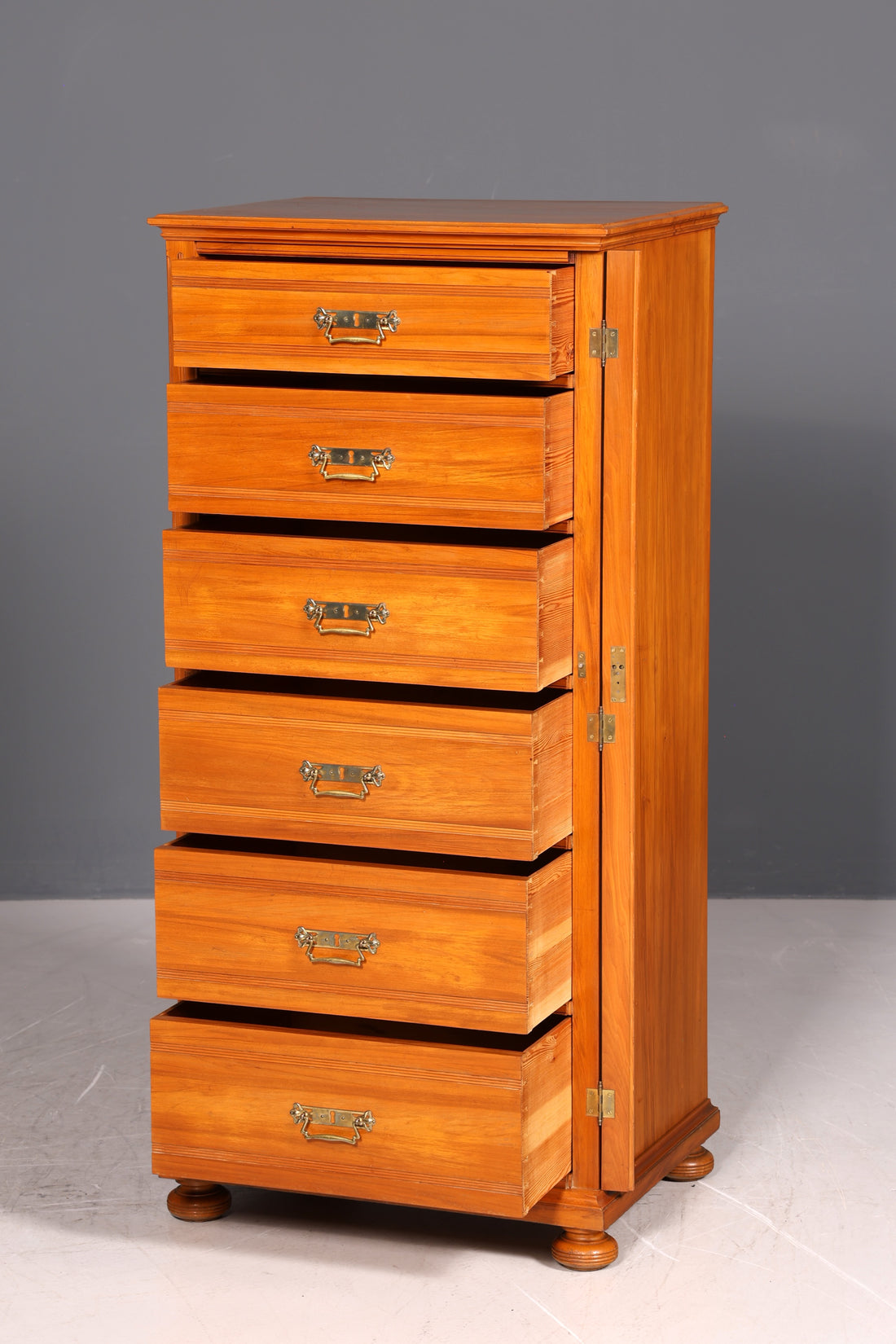 G457 Finish Wunderschönes Gründerzeit Vertiko Louis Philippe Kommode um 1880 Schubladenkommode (Kopie)