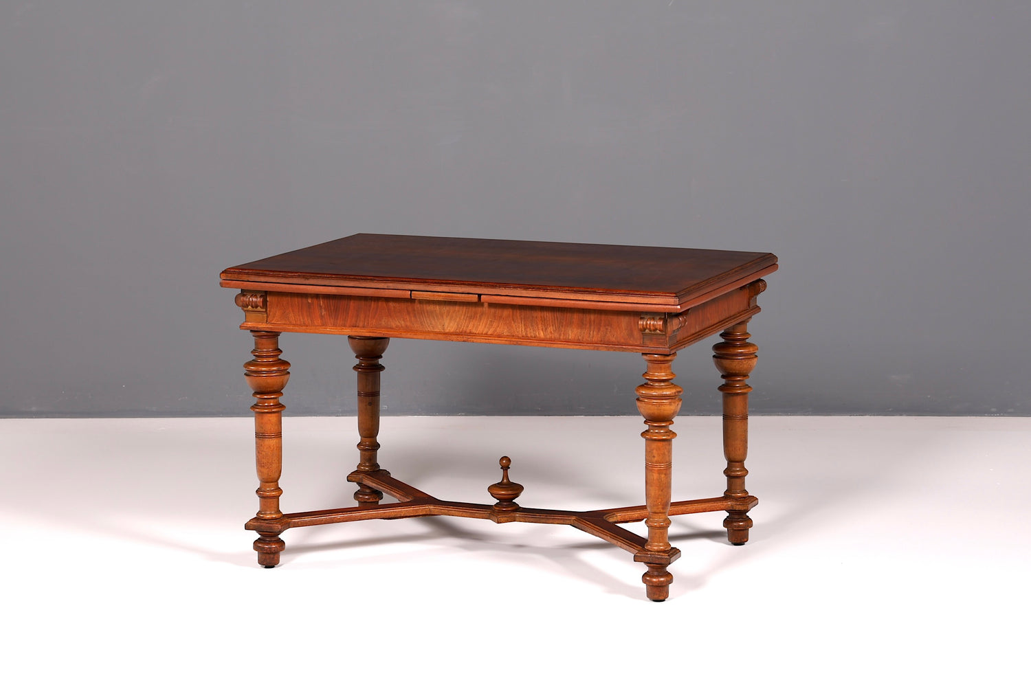 Wunderschöner Gründerzeit Esstisch Ausziehbar Massivholz Tafel Esszimmertisch Antik um 1880