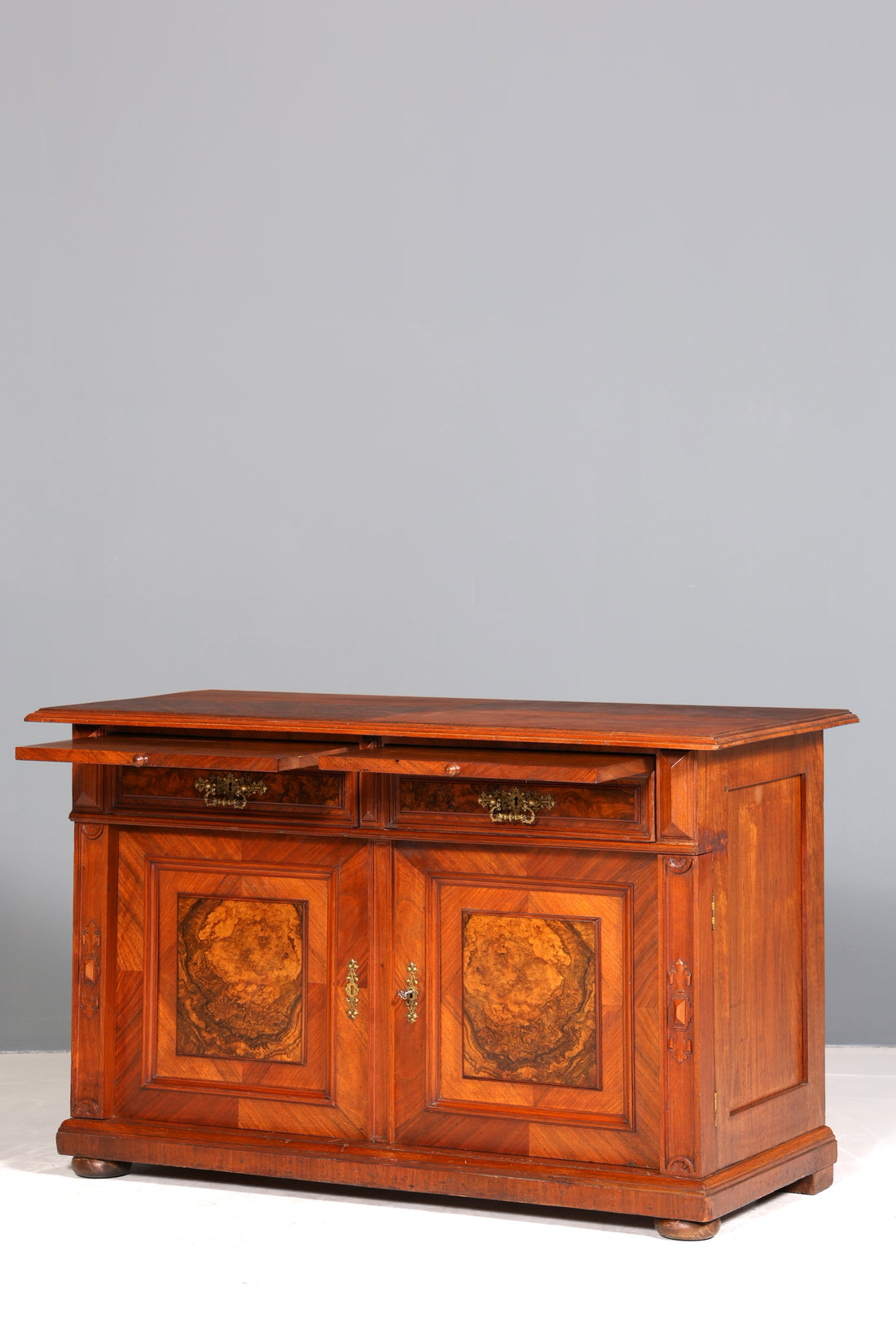 Wunderschöner Gründerzeit Schrank Antik echt Holz Sideboard um 1890 Kommode Anrichte