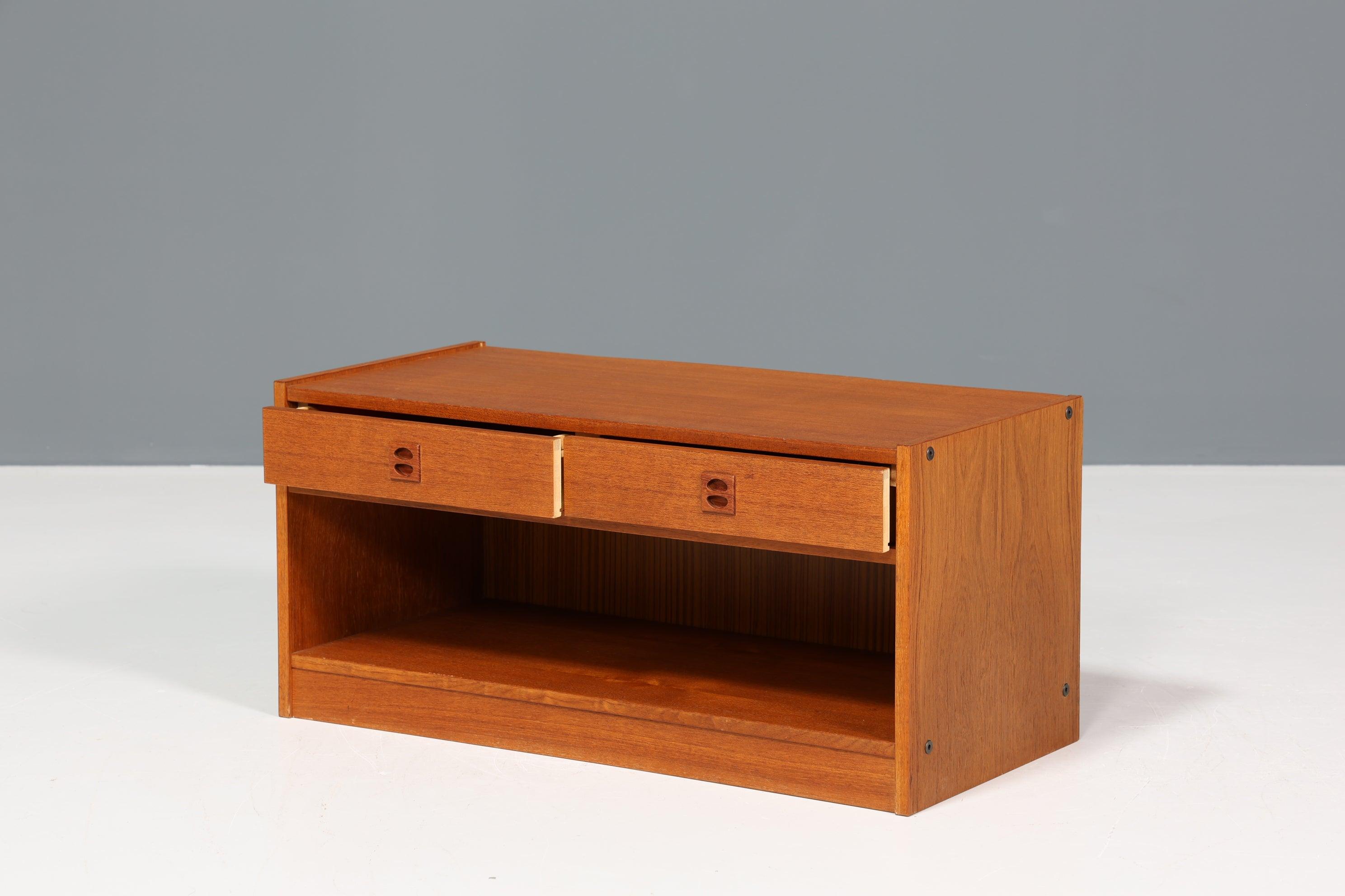 Wunderschöne Mid Century Kommode Teak Holz Hifi Kommode Sideboard 60er Jahre