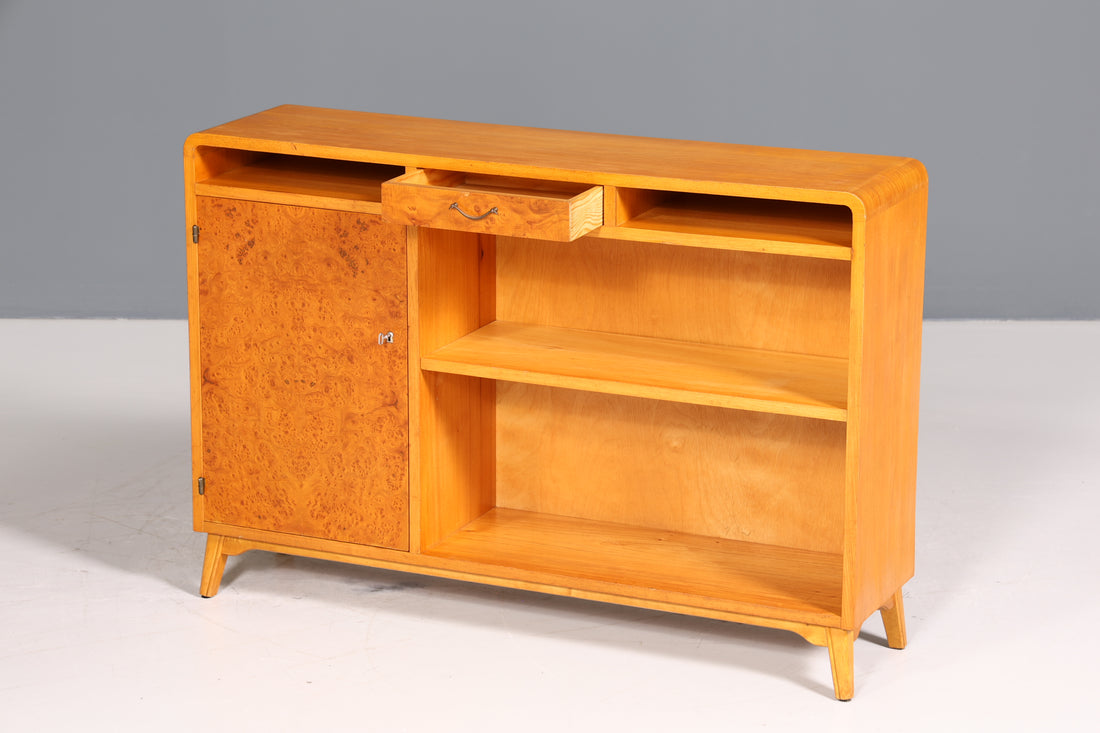 Wunderschönes Mid Century Sideboard Vintage TV Schrank Retro Regal Bücherregal 60s