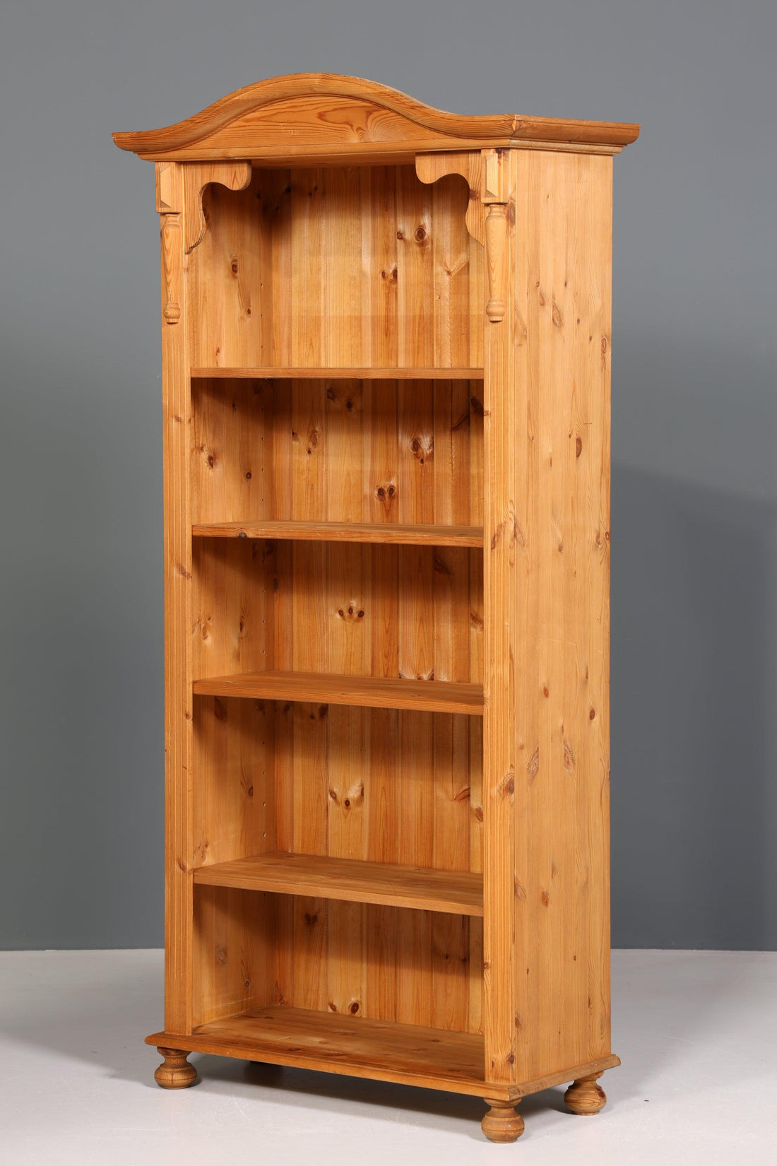 Wunderschönes Landhaus Stil Regal Weichholz Bücherregal im Schrank Bookshelf