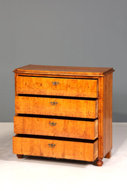 Wunderschöner Biedermeier Kommode Louis Philippe Antik Schubladen Kommode Wäschekommode