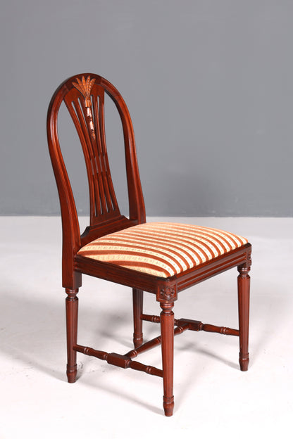 Traumhafter Stuhl im Gustavianischem Stil Englisch Küchenstuhl Antik Stil Sekretär Stuhl 1 von 2