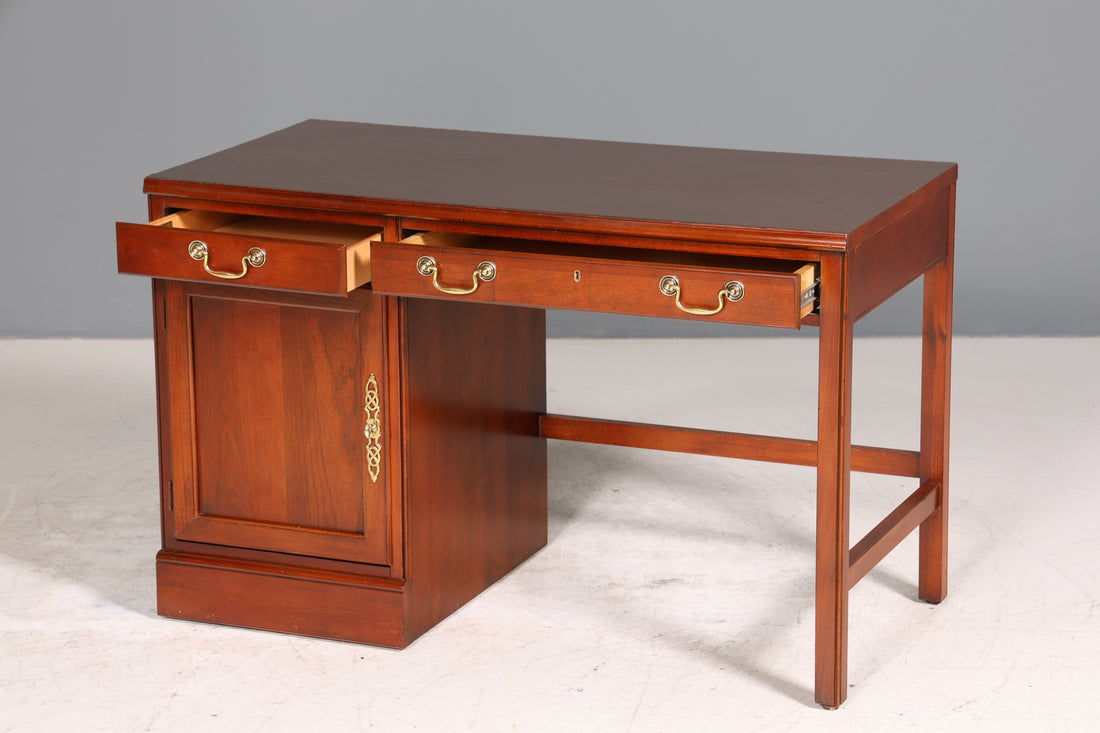 Wunderschöner Original Drexel Heritage Schreibtisch Antik Stil Bürotisch Office Table USA 2 von 2