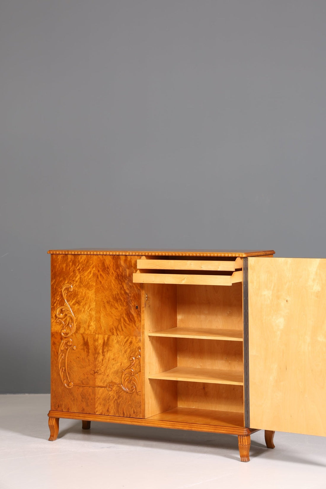 Edler Original Art Deco Schrank Vertiko Sideboard um 1930 Highboard Kommode