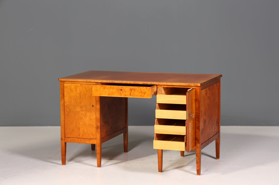Wunderschöner Schreibtisch im Art Deco Stil um 1930 Bürotisch Office Desk Antik Tisch Bauhaus